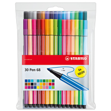 STABILO Filctoll STABILO Pen 68 30db-os készlet filctoll, marker