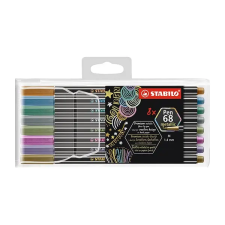 STABILO Filctoll stabilo pen 68 metallic 8 db-os készlet filctoll, marker