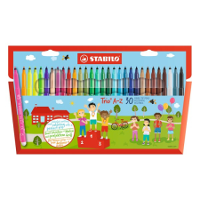 STABILO Filctoll stabilo trio a-z 30 darabos 378/1-30-01 filctoll, marker