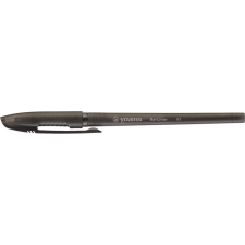 STABILO Golyóstoll, 0,35 mm, kupakos, STABILO &quot;Re-Liner&quot;, fekete toll