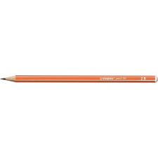 STABILO Grafitceruza, 2B, hatszögletű, STABILO "Pencil 160", narancs ceruza