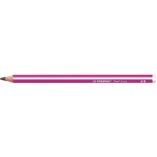 STABILO Grafitceruza, HB, háromszögletű, vastag, STABILO &quot;Trio thick&quot;, rózsaszín ceruza
