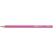 STABILO Grafitceruza, HB, hatszögletű, neon ceruzatest, STABILO &quot;160&quot;, rózsaszín színes ceruza