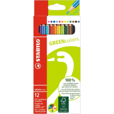 STABILO greencolors 12db-os vegyes színű színes ceruza színes ceruza