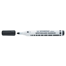 Stabilo Hungária Kft STABILO Plan táblafilc gömbölyű hegyű fekete 641/46 filctoll, marker