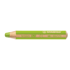 Stabilo Hungária Kft STABILO woody krétaceruza levél zöld 880/570 színes ceruza