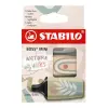 Stabilo International GmbH - Magyarországi Fióktelepe Stabilo Boss Mini Naturevibes szövegkiemelő készlet 3 db-os (beige, earth green, mud green)