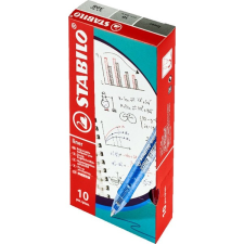 STABILO liner 308 10 db/csomag piros golyóstoll 308f1040b10 toll