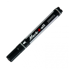 STABILO Mark-4-all alkoholos marker gömbölyű hegyű fekete (1 db) filctoll, marker