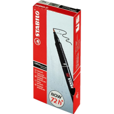 STABILO OHPen 842"F" 10db/csomag fekete permanent marker filctoll, marker