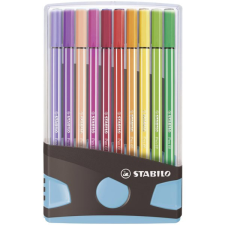 STABILO Pen 68 20 db ColorParade antracit/kék filctoll, marker