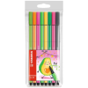 STABILO : Pen 68 avokádós 8db-os színes rostirón szett