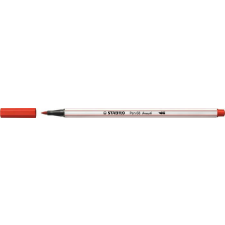 STABILO Pen 68 brush prémium ecsetfilc rugalmas heggyel piros (568/48) filctoll, marker