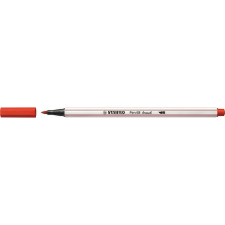 STABILO Pen 68 brush prémium ecsetfilc rugalmas heggyel piros (568/48) (568/48) filctoll, marker