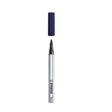 STABILO Pen 68 brush prémium ecsetfilc rugalmas heggyel sötétkék (568/22) filctoll, marker