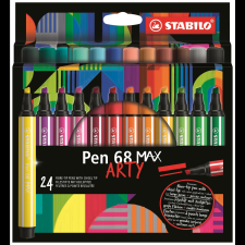 STABILO Pen 68 MAX - ARTY - 24 db (4006381590037) filctoll, marker