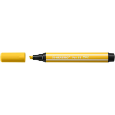 STABILO pen 68 max vágott hegy&#369; sárga prémium rostirón 768/44 filctoll, marker