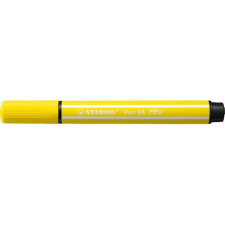 STABILO Pen 68 MAX vágott hegyű citromsárga prémium rostirón filctoll, marker