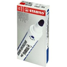 STABILO Plan gömb hegyű táblafilc piros 10db filctoll, marker