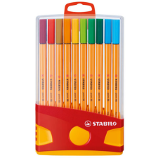 STABILO : Point 88 ColorParade 20db-os színes tűfilc szett 0,4mm filctoll, marker
