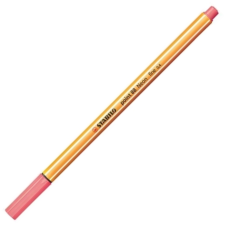 STABILO : Point 88 tűfilc 0,4mm-es neon piros színben filctoll, marker