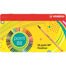 STABILO Point 88 tűfilc Többszínű 50 dB (8850-6) filctoll, marker