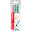 STABILO PointMAX 0.8 mm Rostirón készlet - Vegyes színek (4 db / csomag)