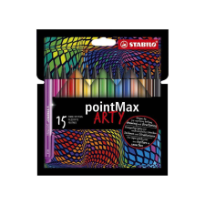 STABILO pointMax Fineliner ARTY toll, 15 darab. toll