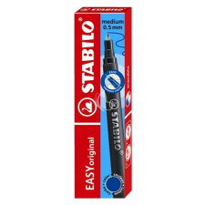 STABILO Rollertoll betét, zselés, 0,5 mm, STABILO &quot;Easy original&quot;, kék tollbetét