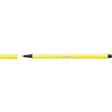 STABILO Rostirón, 1 mm, STABILO &quot;Pen 68&quot;, neon sárga filctoll, marker