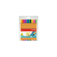 STABILO Rostirón, tűfilc 0,4mm, Stabilo Point 8815 10+5 db-os klt filctoll, marker
