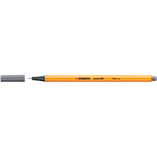 STABILO Rostirón, tűfilc 0,4mm, STABILO Point 88 sötétszürke filctoll, marker