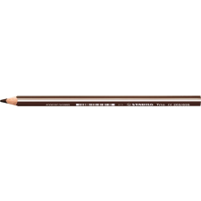 STABILO Színes ceruza, háromszögletű, vastag, stabilo &quot;trio thick&quot;, sötét barna 203/635 színes ceruza