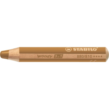 STABILO Színes ceruza STABILO Woody 3in1 hengeres vastag arany színes ceruza