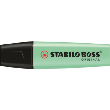 STABILO Szövegkiemelő, 2-5 mm, STABILO BOSS original Pastel, menta (TST70116) filctoll, marker