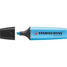 STABILO Szövegkiemelő 2-5mm, vágott hegyű, STABILO Boss original kék filctoll, marker
