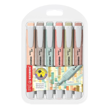 STABILO Szövegkiemelő STABILO Swing Cool Naturecolors 6 darabos filctoll, marker