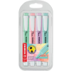 STABILO Szövegkimelő készlet, 1-4 mm, stabilo "swing cool pastel", 4 különböző szín