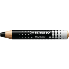 STABILO Táblaceruza fehértáblához, flipchartpapírhoz, kúpos, STABILO "MARKdry", fekete filctoll, marker