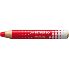 STABILO Táblaceruza fehértáblához, flipchartpapírhoz, kúpos, STABILO "MARKdry", piros filctoll, marker
