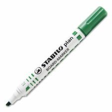 STABILO Táblamarker, 1-5 mm, vágott, STABILO "Plan", zöld filctoll, marker
