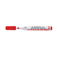 STABILO Táblamarker Stabilo Plan kerek piros filctoll, marker