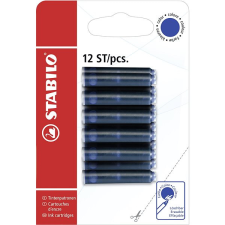 STABILO tintapatron, kék - 12 db nyomtatópatron & toner