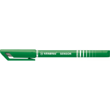 STABILO Tűfilc, 0,3 mm, STABILO "Sensor", zöld (TST18936) filctoll, marker