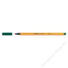 STABILO Tűfilc, 0,4 mm, STABILO Point 88, fenyőzöld (TST88531)