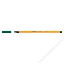 STABILO Tűfilc, 0,4 mm, STABILO Point 88, fenyőzöld (TST88531) filctoll, marker