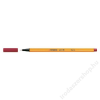 STABILO Tűfilc, 0,4 mm, STABILO Point 88, karmazsin bordó (TST88501)