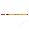 STABILO Tűfilc, 0,4 mm, STABILO Point 88, piros (TST88401)