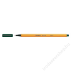STABILO Tűfilc, 0,4 mm, STABILO Point 88, sötétzöld (TST88631)