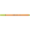 STABILO Tűfilc, 0,4 mm, stabilo "point 88", lime zöld